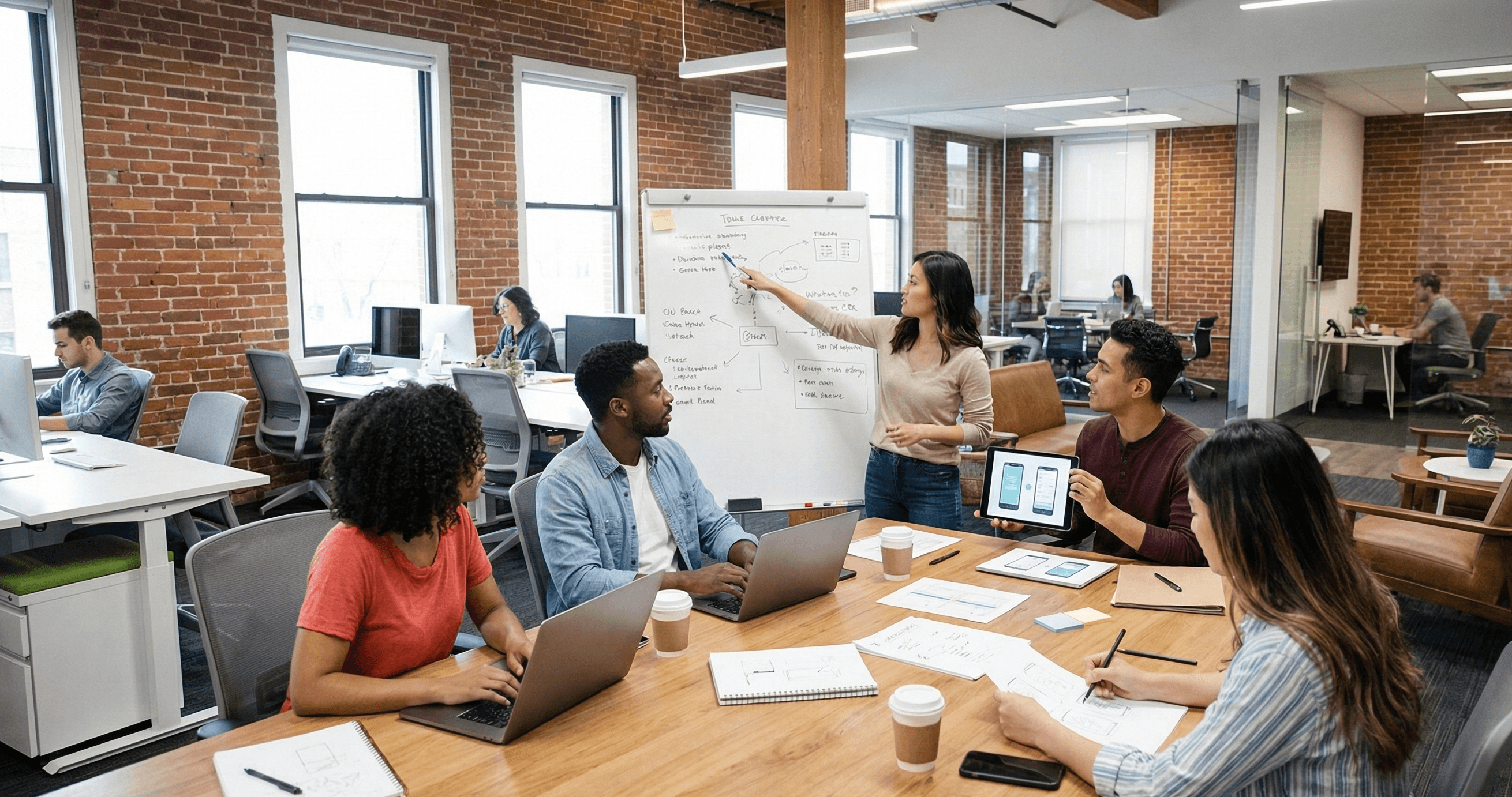 Agencies demo background